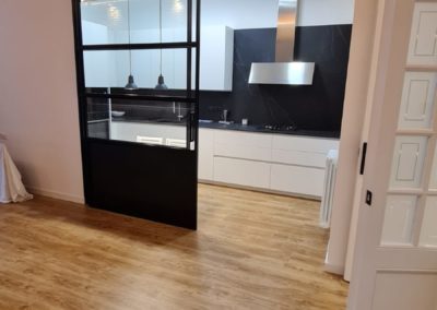 reforma integral en Tarragona instalación de puertas correderas acristaladas (3)